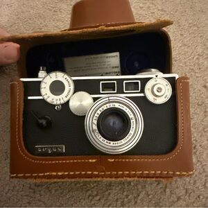 Vintage Argus Colormatic 35mm Camera w/Argus Cintar f/3.5 50mm Lens and Case